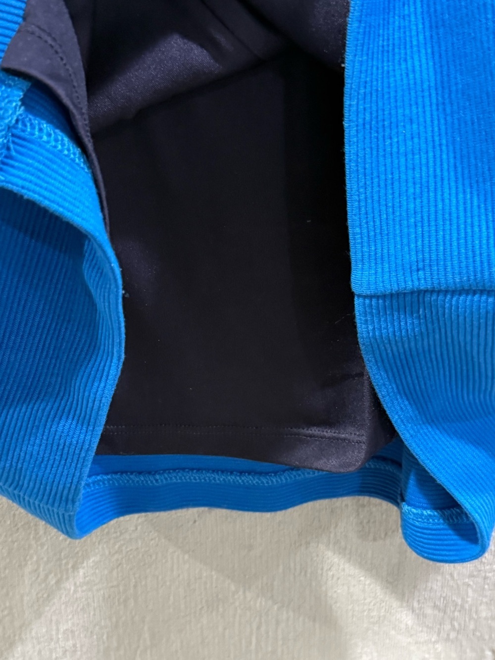 Boden Mia Ottoman Ribbed Blue Shift Dress Size 6R 3/4 Sleeve Pockets EUC - Picture 8 of 11